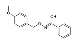 N-[(4-methoxyphenyl)methoxy]benzamide结构式