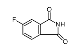 5-氟-2,3-二氢-1H-异吲哚-1,3-二酮结构式