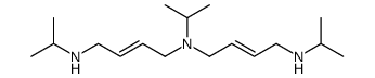 (E)-N,N'-di(propan-2-yl)-N'-[(E)-4-(propan-2-ylamino)but-2-enyl]but-2-ene-1,4-diamine Structure