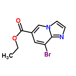 Ethyl 8-bromoimidazo[1,2-a]pyridine-6-carboxylate structure