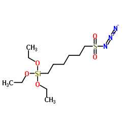 6-(Triethoxysilyl)-1-hexanesulfonyl azide Structure