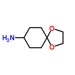 1,4-dioxaspiro[4.5]dec-8-ylamine Structure