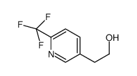 2-(6-(trifluoromethyl)pyridin-3-yl)ethanol结构式