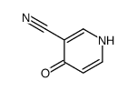 Nicotinonitrile, 1,4-dihydro-4-oxo- (6CI) Structure