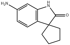 6'-Aminospiro[cyclopentane-1,3'-indolin]-2'-one Structure