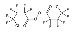 (4-chloro-2,2,3,3,4,4-hexafluorobutanoyl) 4-chloro-2,2,3,3,4,4-hexafluorobutaneperoxoate结构式