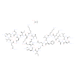 (Lys18)-Pseudin-2 trifluoroacetate salt Structure