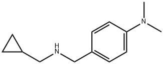 4-{[(cyclopropylmethyl)amino]methyl}-N,N-dimethylaniline Structure