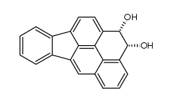 cis-1,2-dihydro-1,2-dihydroxyindeno[1,2,3-cd]pyrene Structure