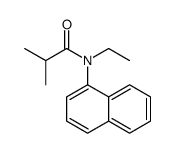 N-ethyl-2-methyl-N-naphthalen-1-ylpropanamide结构式