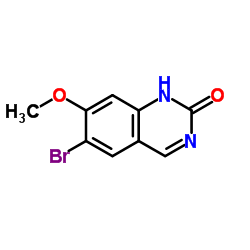 6-Bromo-7-methoxy-2(1H)-quinazolinone结构式