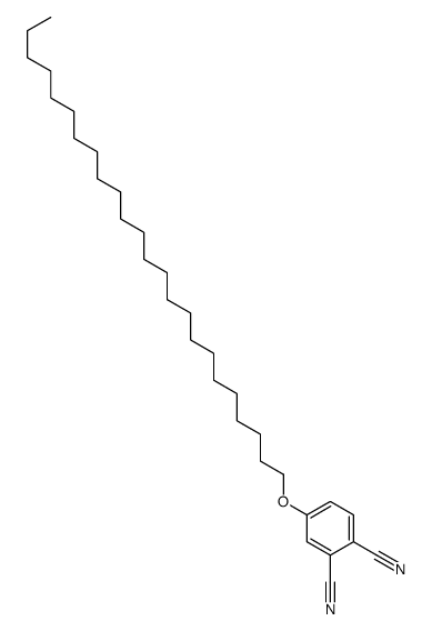 4-tetracosoxybenzene-1,2-dicarbonitrile Structure