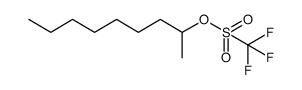 nonan-2-yl trifluoromethanesulfonate结构式