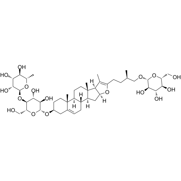 Furostan, β-D-glucopyranoside deriv图片