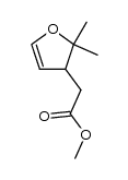 Methyl 2,2-dimethyl-4,5-dihydro-3-furanacetate Structure