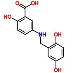 N-(2,5-二羟基苄基)-5-氨基水杨酸图片