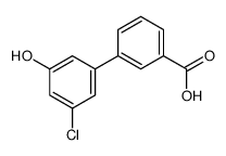 3-(3-chloro-5-hydroxyphenyl)benzoic acid Structure