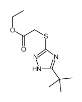 3-(1,1-dimethylethyl)-5-(ethoxycarboxy)-methylthio-1,2,4-triazole picture