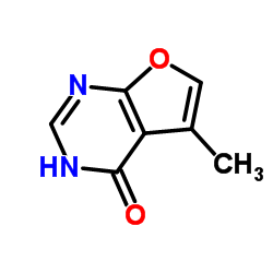 5-Methylfuro[2,3-d]pyrimidin-4(3H)-one structure