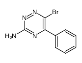 6-bromo-5-phenyl-1,2,4-triazin-3-amine结构式