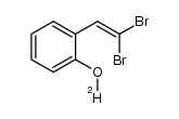 2-(gem-dibromovinyl)phenol-d Structure