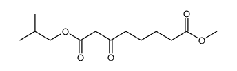 1-O-Isobutyl 8-O-methyl 3-oxooctanedioate Structure