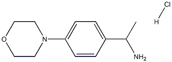 1-(4-morpholin-4-ylphenyl)ethanamine:hydrochloride picture