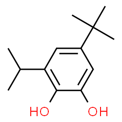 1,2-Benzenediol,5-(1,1-dimethylethyl)-3-(1-methylethyl)-(9CI) Structure