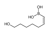 [(E)-7-hydroxyhept-1-enyl]boronic acid Structure