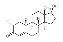 Estr-4-en-3-one,2-fluoro-17-hydroxy-, (2a,17b)- (9CI) structure