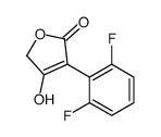 4-(2,6-difluorophenyl)-3-hydroxy-2H-furan-5-one结构式