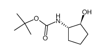 (反式-2-羟基环戊基)氨基甲酸叔丁酯图片