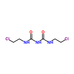 1,5-Bis(2-chloroethy)biuret结构式