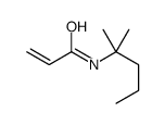 N-(2-methylpentan-2-yl)prop-2-enamide Structure