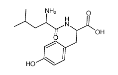 H-DL-Leu-DL-Tyr-OH structure