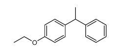 4-(1-phenylethyl)phenetole Structure