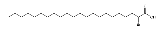 α-bromobehenic acid Structure