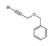 3-bromoprop-2-ynoxymethylbenzene结构式