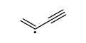 butatriene radical Structure