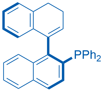 (R)-(3',4'-Dihydro-[1,1'-binaphthalen]-2-yl)diphenylphosphane structure