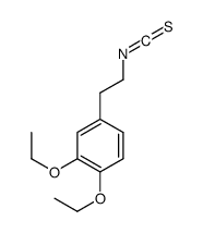 1,2-DIETHOXY-4-(2-ISOTHIOCYANATO-ETHYL)-BENZENE structure