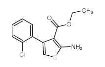 2-氨基-4-(2-氯苯基)噻吩-3-羧酸乙酯图片