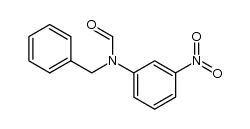 N-benzyl-N-(3-nitrophenyl)formamide Structure