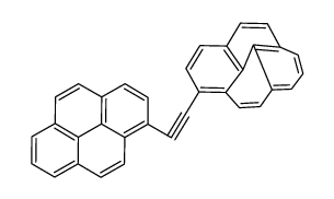 1-(2-pyren-1-ylethynyl)pyrene Structure