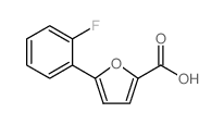 5-(2-fluorophenyl)furan-2-carboxylic acid Structure