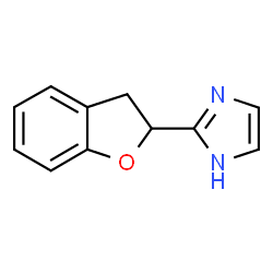 2-(2,3-DIHYDRO-BENZOFURAN-2-YL)-1H-IMIDAZOLE结构式