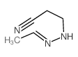 3-(2-ethylidenehydrazinyl)propanenitrile结构式