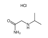 2-isopropylaminoacetamide hydrochloride Structure