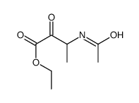 ethyl 3-acetamido-2-oxobutanoate Structure