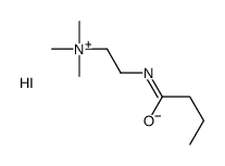 2-(butanoylamino)ethyl-trimethylazanium,iodide结构式